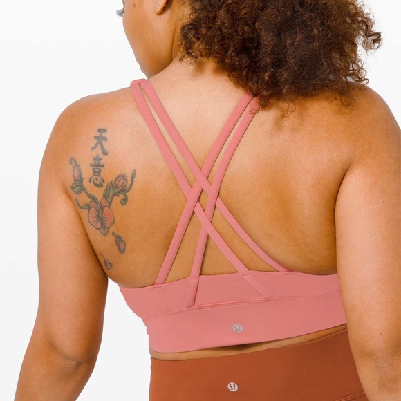 lululemon athletica Other - Lululemon Energy Bra - High Neck - Long Line - Brier Rose